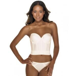 Dominique Strapless Longline Low Back Bra